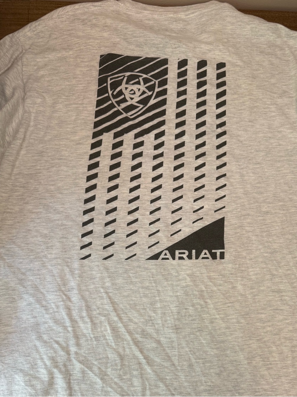 Ariat Men's Heather Gray Graphic Tee, Size Large, Buckle Exclusive
